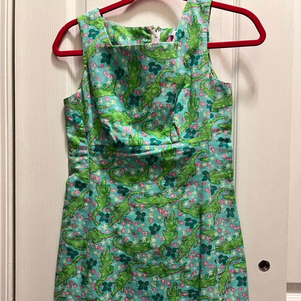 Lilly Pulitzer Shift 0- Alligator Print